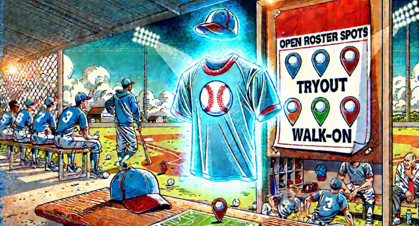 How to Find College Baseball Teams with Open Roster Spots