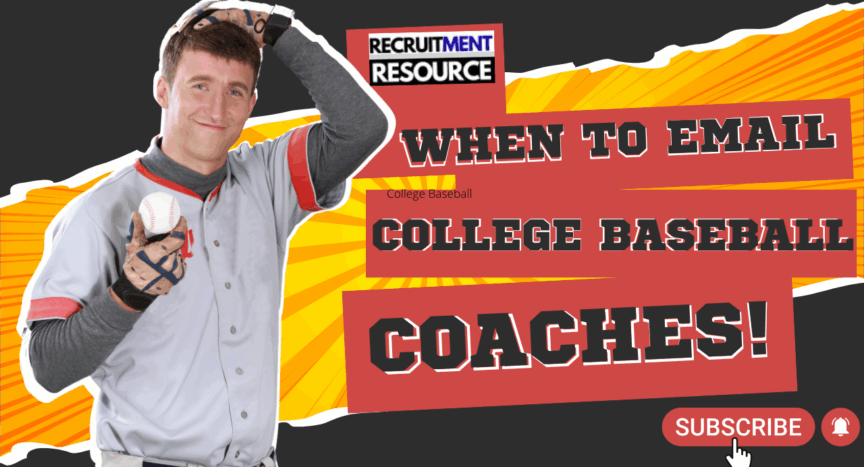 When to Email College Baseball Coaches (And How Often)