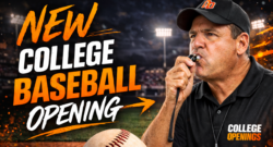 New College Baseball Opening 2 Coach O get recruited play college baseball