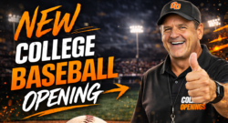 New College Baseball Opening Coach O 5 get recruited play college baseball
