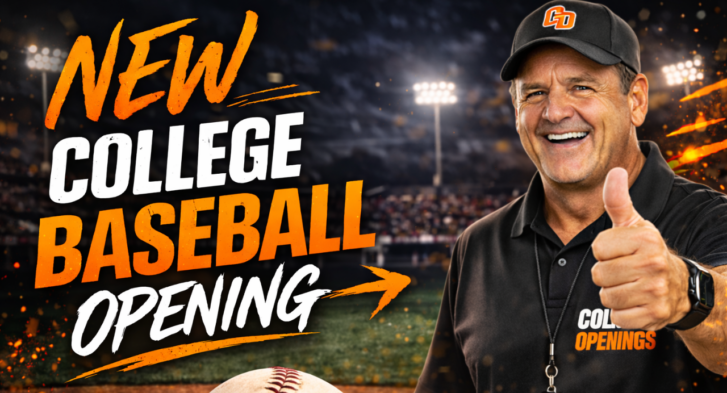 New College Baseball Opening Coach O 5 get recruited play college baseball